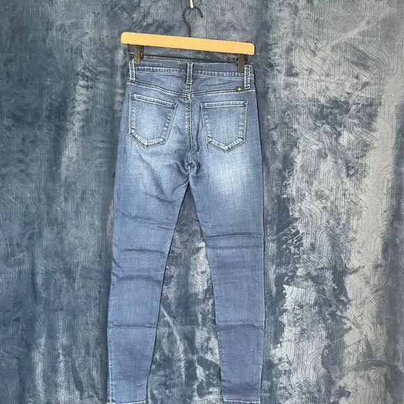 Lucky Brand Casual Denim Blue Brooke‎ Legging Jeans Womans Size 0 - Picture 2 of 7